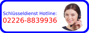 Schlüsseldienst Rheinbach Hotline